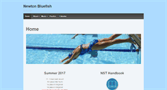 Desktop Screenshot of newtonbluefish.org